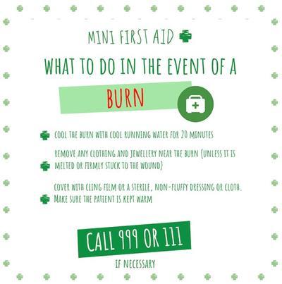 Burns infographic